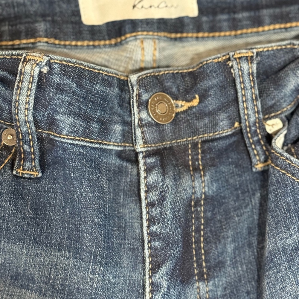 Distressed Blue Jeans - Picture 2 of 5